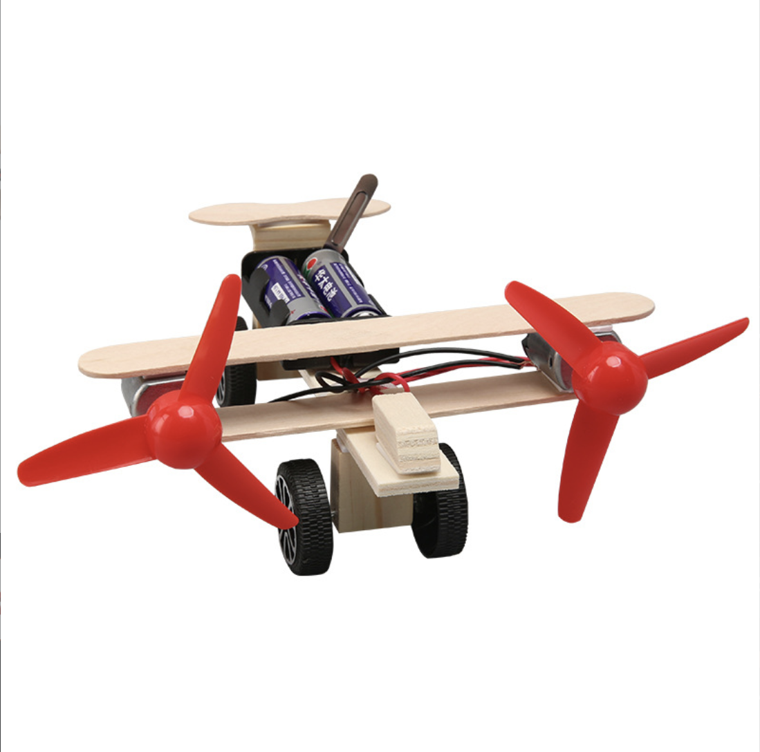 Stem Máy Bay Lắp Ghép Bằng Gỗ tự lắp